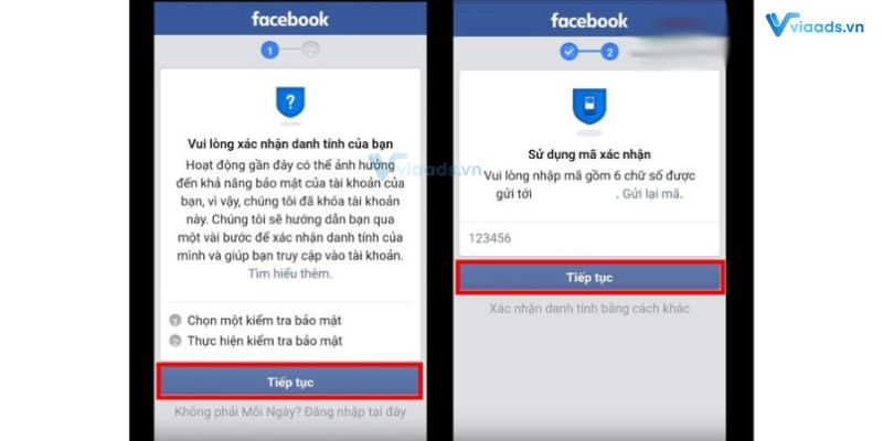 Cập nhật đầy đủ thông tin tài khoản cá nhân