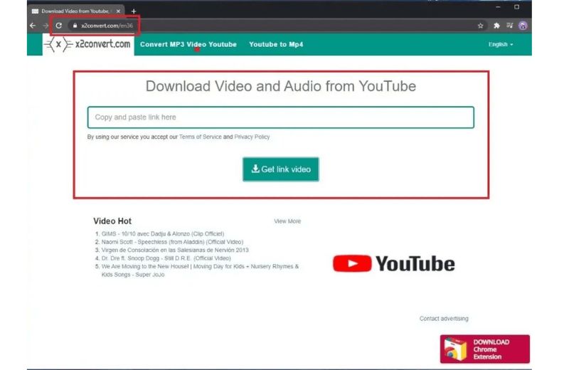 Một số ứng dụng tải video facebook - x2convert.com