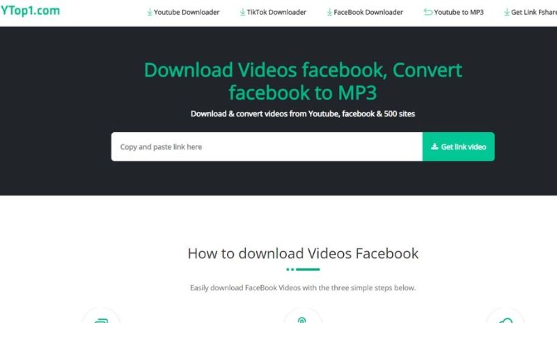 Một số ứng dụng tải video facebook - Ytop1.com